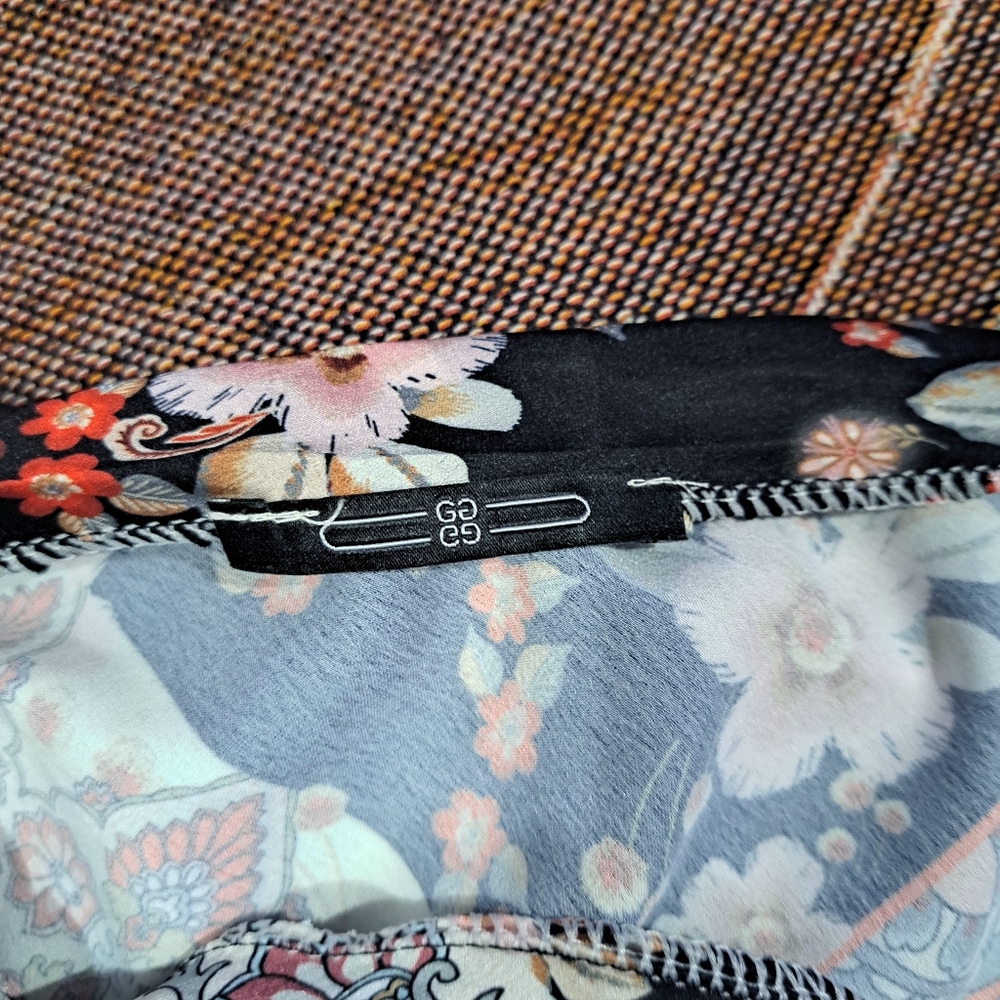 🌈 ITALIAN PATCHWORK SLIP DRESS-L - Picture 4 of 6